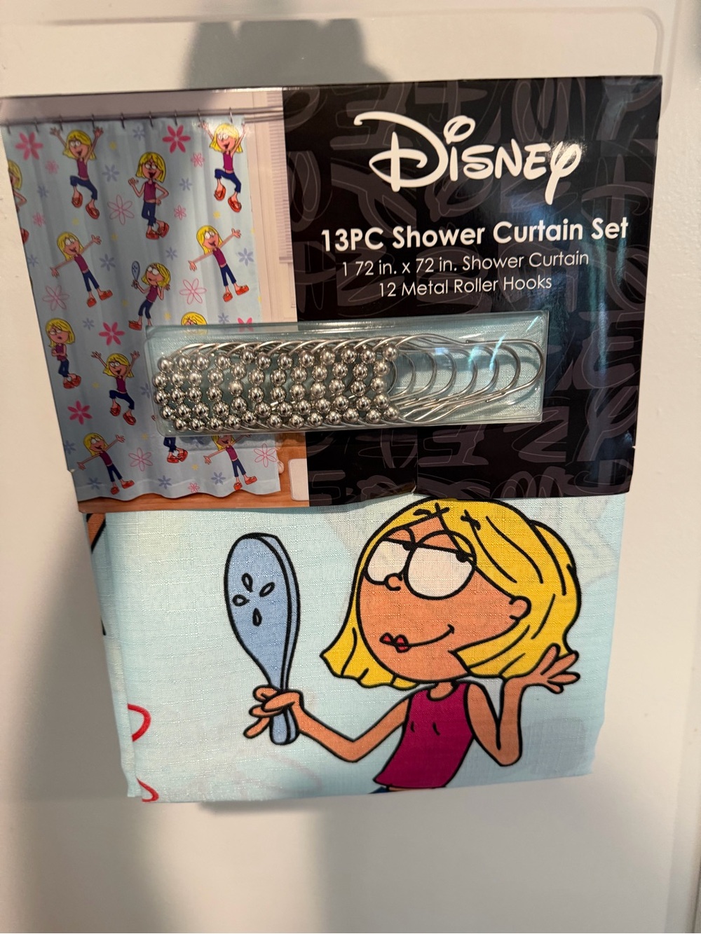Disney Lizzie McGuire 13PC Shower Curtain Set